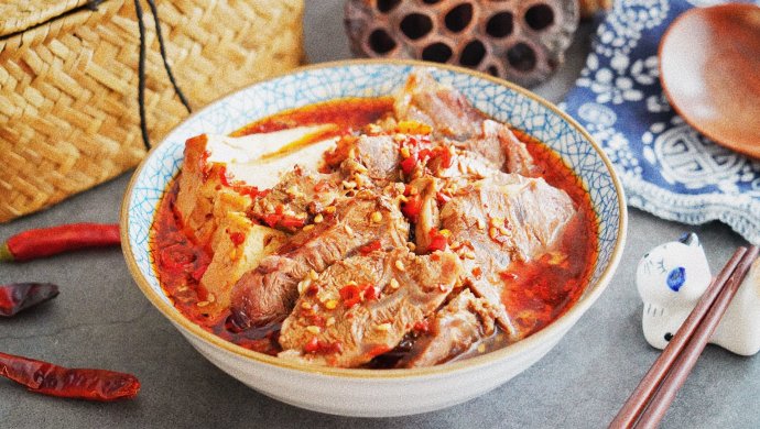 捞汁五香豆干牛腱子