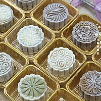 南瓜椰蓉冰皮月饼的做法图解20