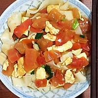 营养一百分的番茄鸡蛋拌刀削面的做法图解7