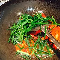 韭花麻辣火腿的做法图解4