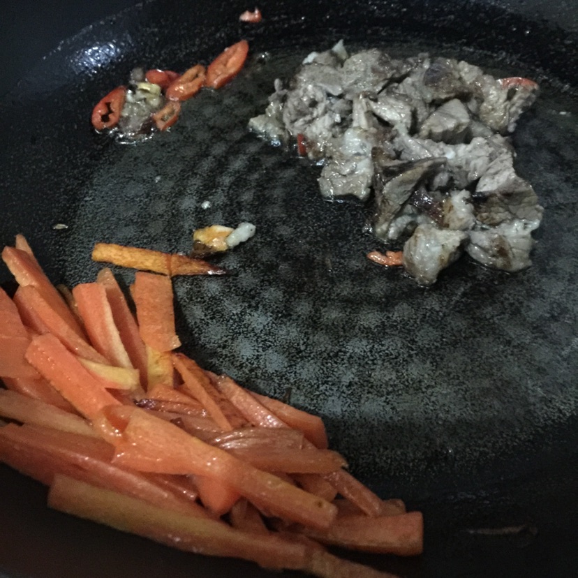 羊肉卷饼的做法图解2