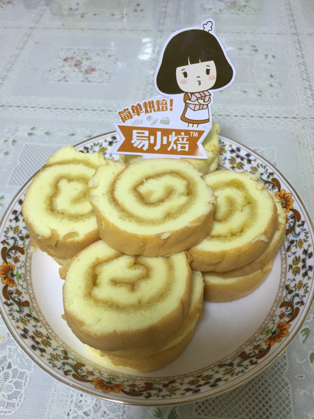 爱上易小焙从“椰子酱蛋糕卷”开始的做法图解8