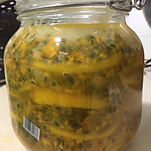 百香果柠檬蜂蜜茶
