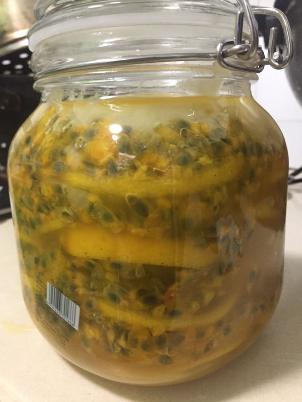 百香果柠檬蜂蜜茶
