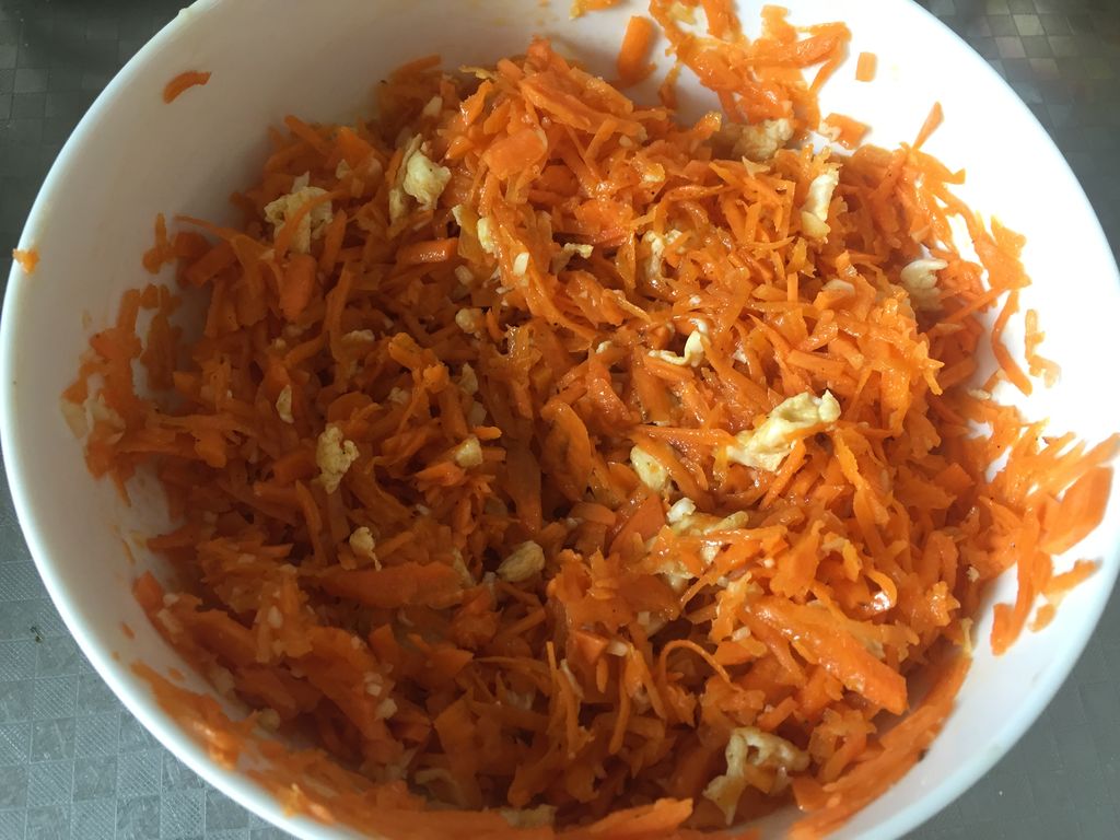 胡萝卜鸡蛋素包子怎么做_胡萝卜鸡蛋素包子的做法_晓娆123_豆果美食