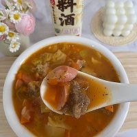 #黄河路美食#罗宋汤的做法图解18