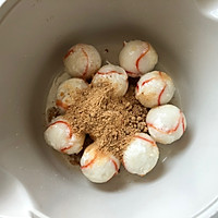 #元宵节美食大赏#汤圆新吃法，红糖油汤圆的做法图解3