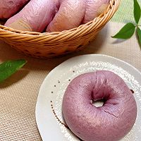 紫薯红豆贝果的做法图解27
