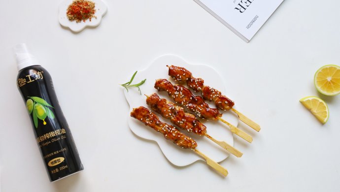 低脂版鸡肉串