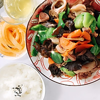 羊脸肉小炒的做法图解6