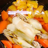 #东古滋味 幸福百味#胡萝卜炖鸡汤的做法图解10