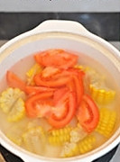 玉米番茄猪肝汤的做法图解4