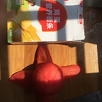宝宝番茄蛋黄面的做法图解1