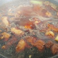 红薯粉皮蘑菇鸡的做法图解6