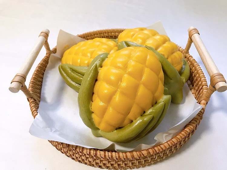 卡通造型馒头|无添加胖fufu～玉米馒头的做法