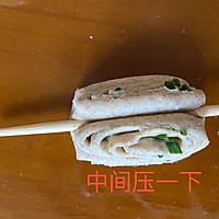 玉米面黑麦花卷≈煎≈蒸的做法图解16