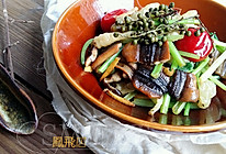 夏季开胃菜#芹菜双椒熘鳝鱼#的做法
