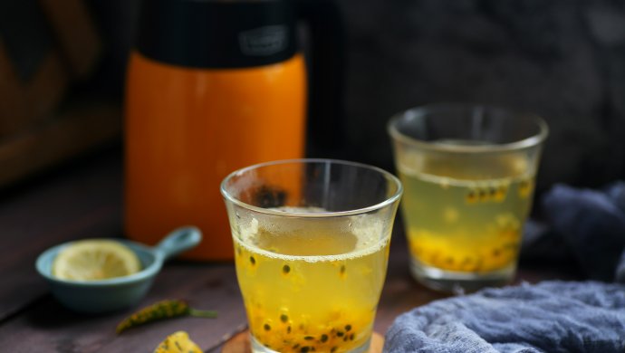 百香果柠檬茶