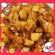 土豆炖鸡块