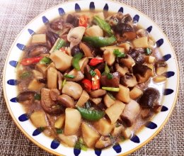#我心中的冬日限定#冬日里的开胃下饭菜——香辣什锦菌菇的做法