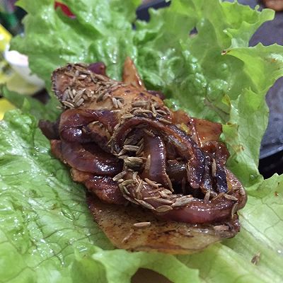 中韩式铁板烤肉