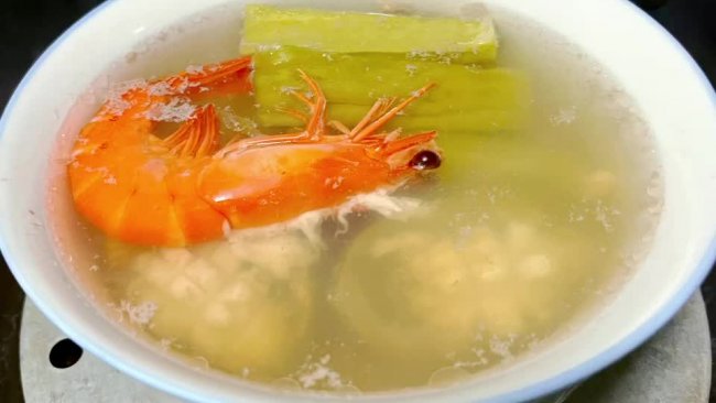 健脾养胃的苦瓜鲍鱼黄豆汤的做法