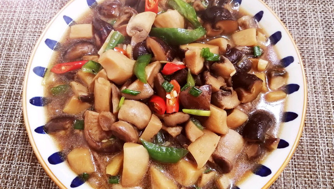 冬日里的开胃下饭菜——香辣什锦菌菇