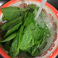 家常菜之上汤木耳菜的做法图解2