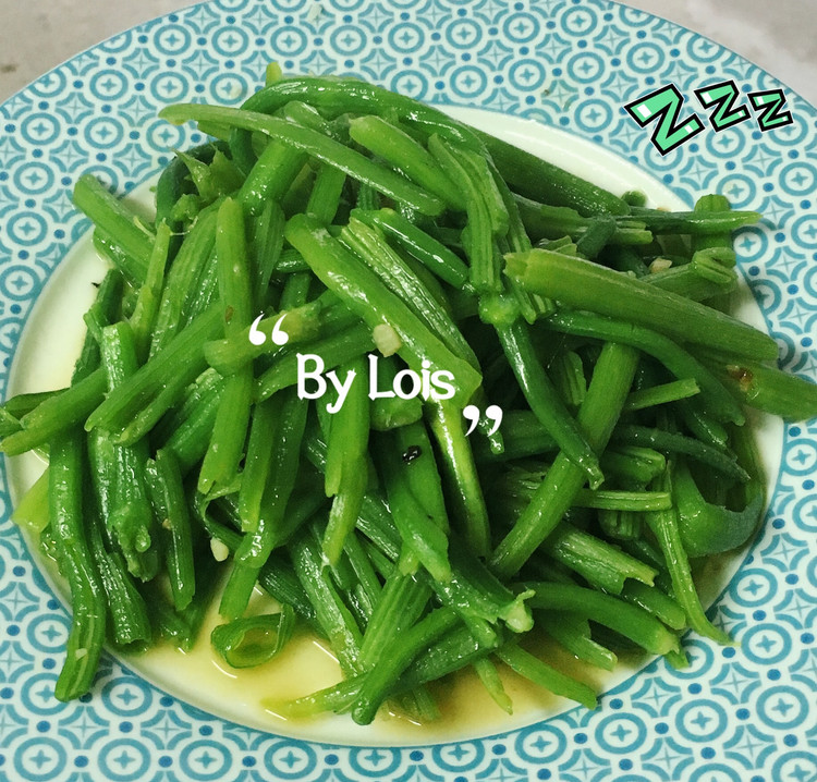 蒜泥南瓜藤的做法