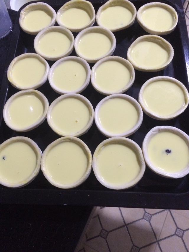 红豆葡挞的做法图解2