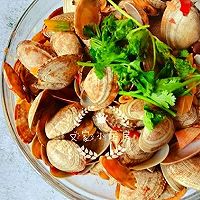 #花10分钟，做一道菜！#爆炒花蛤的做法图解10