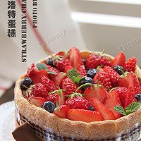 【草莓夏洛特蛋糕】#豆果5周年#的做法图解29