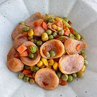 #米饭最强CP#烤肠炒时蔬的做法图解8