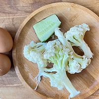 #时令蔬菜最养人#创意菜西兰花刨鸡蛋的做法图解1