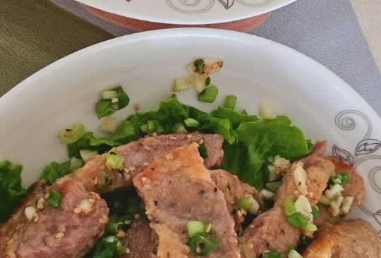 葱㸆猪扒的做法