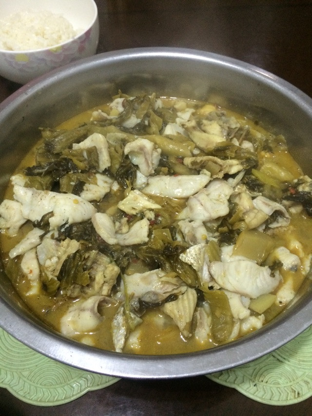 酸菜鱼的做法