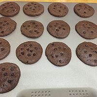 比趣某多更好吃的巧克力豆豆饼干的做法图解12