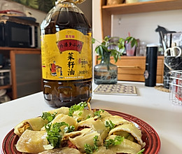 #菜油就选外婆乡，新鲜开榨抢先尝#烤冷面的做法