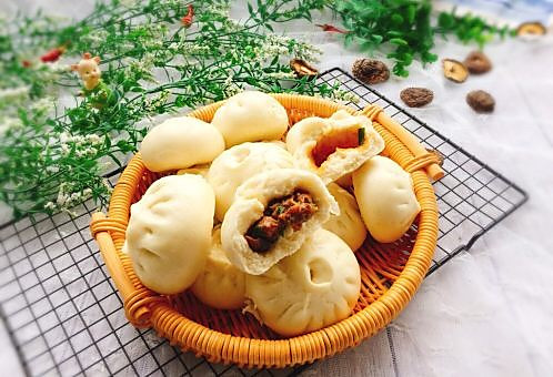 香菇大肉包的做法