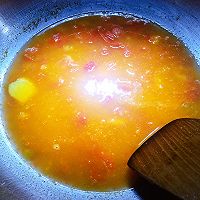 味美爽滑的番茄肉片汤的做法图解8