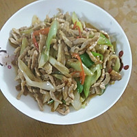 大葱炒肉丝的做法图解10