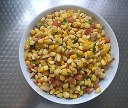 玉米终结者(炒玉米三丁和煮玉米)的做法