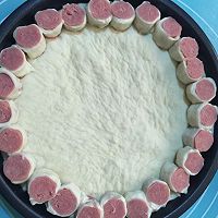 香肠卷心披萨的做法图解8