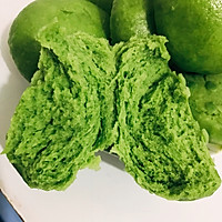 馒头（菠菜汁）的做法图解13