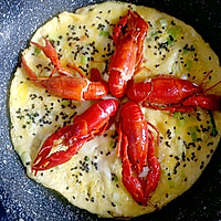 蒜香龙虾煎蛋饼的做法图解19