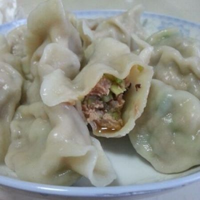 黄瓜三鲜饺子