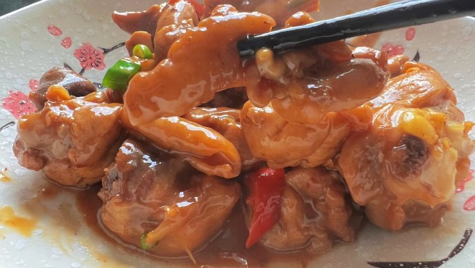 炒鸡腿肉