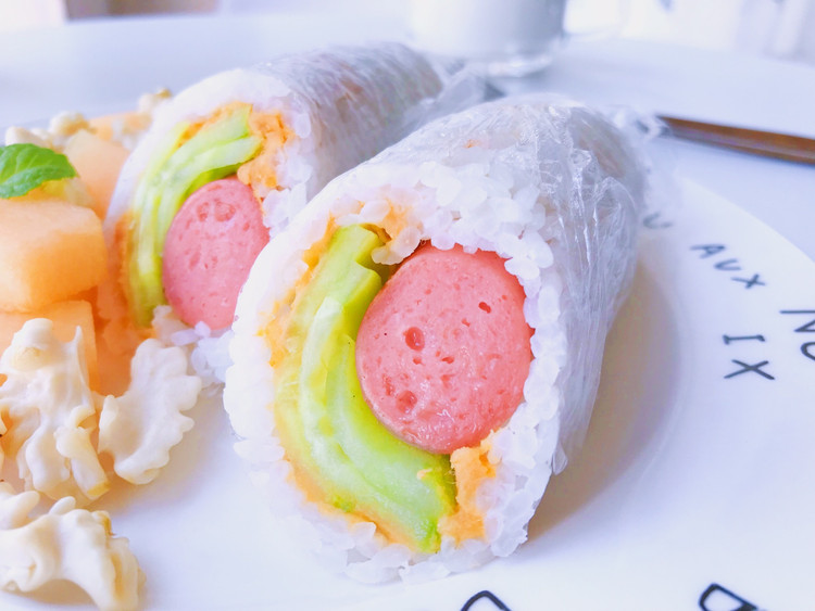 剩米饭变身—粢饭卷超好吃的做法