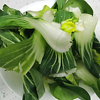 #餐桌上的春日限定#鲜嫩可口的蒜蓉酱油小青菜的做法图解1