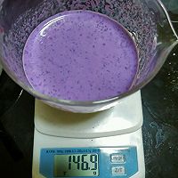 健康蛋奶紫薯紫甘蓝蛋奶松饼的做法图解5